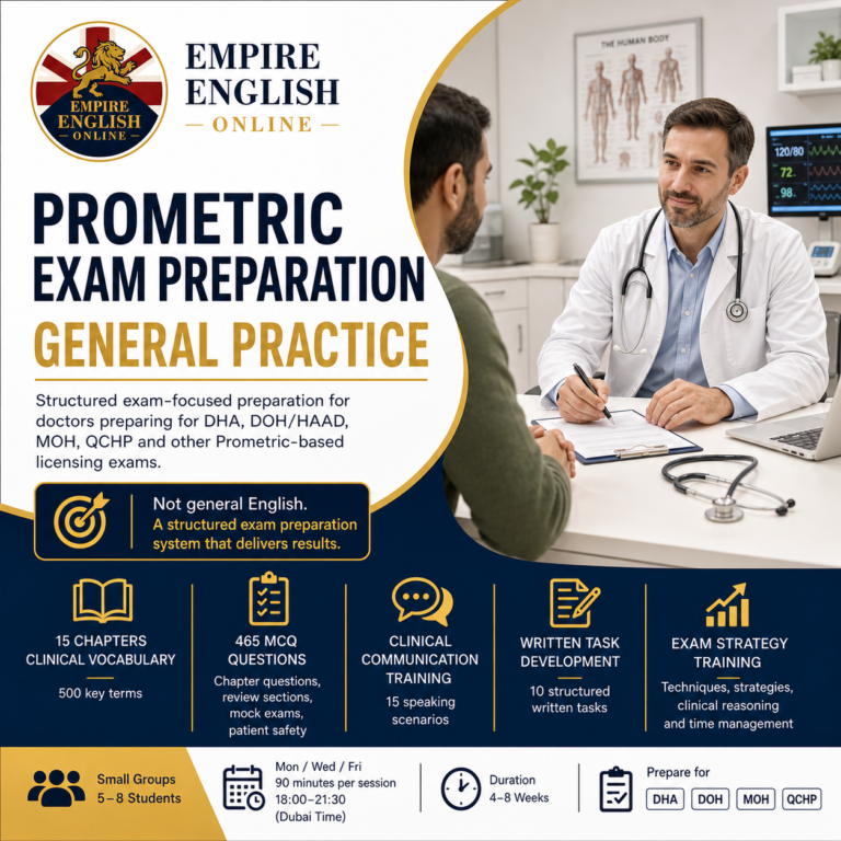 Prometric Exam Preparation — General Practice